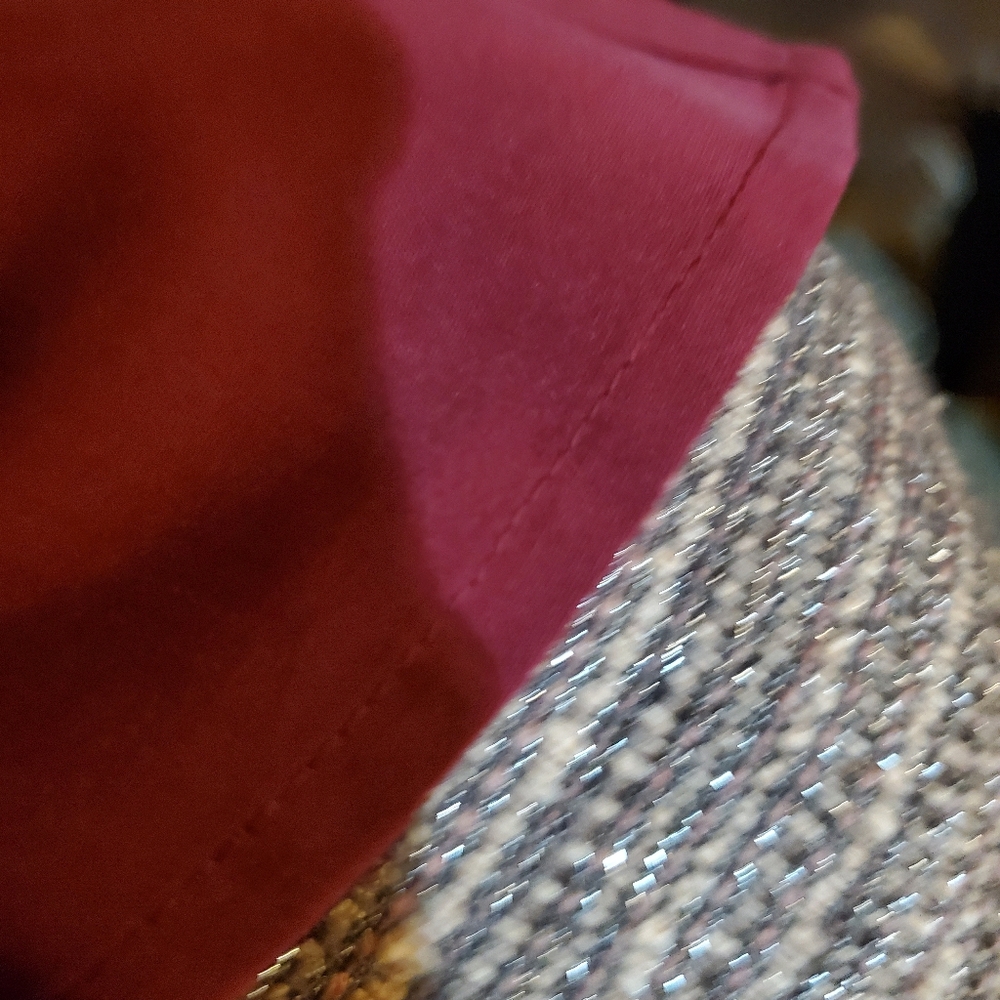 Chico's Burgundy Blouse - Picture 3 of 5